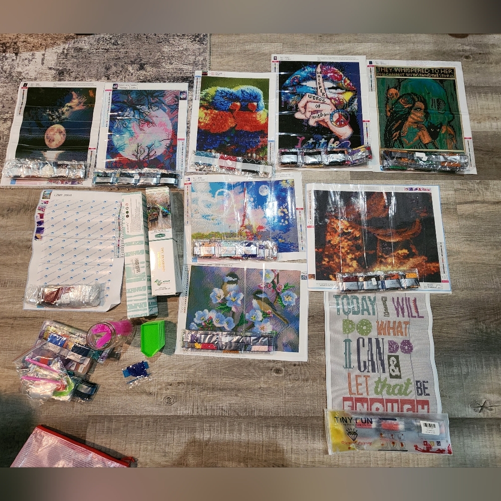 Diamond painting kits